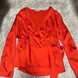 Bar III size M orange top. Not worn.